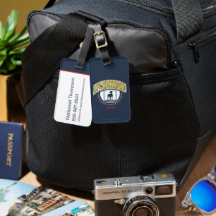 Ted Lasso   AFC Richmond Athletic Circle Badge Luggage Tag