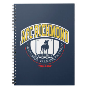 Ted Lasso   AFC Richmond Athletic Circle Badge Notebook