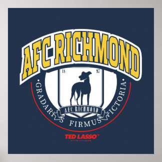 Ted Lasso | AFC Richmond Athletic Circle Badge Poster