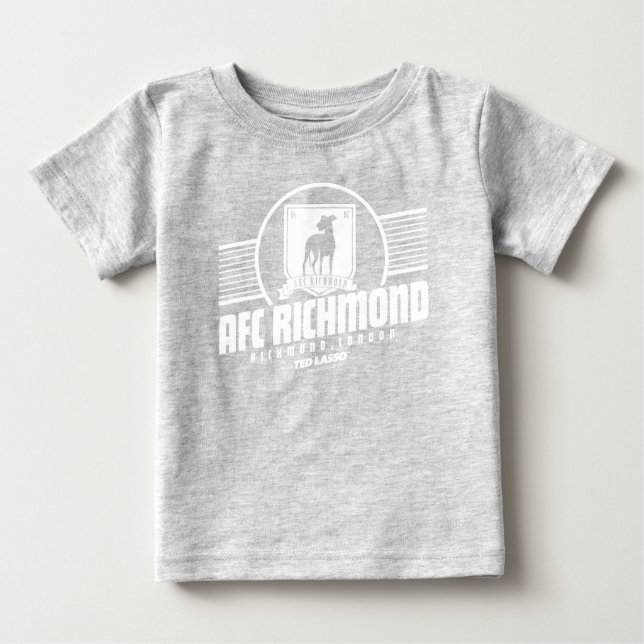 Ted Lasso | AFC Richmond Athletic Stripe Graphic Baby T-Shirt (Front)