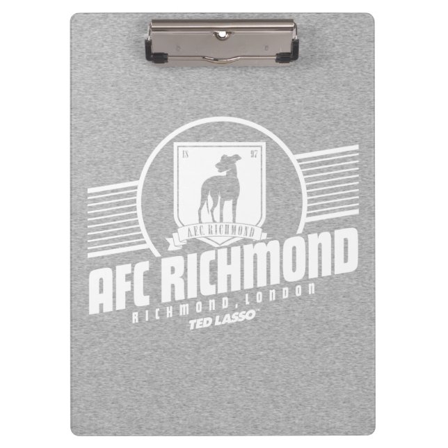 Ted Lasso | AFC Richmond Athletic Stripe Graphic Clipboard (Front)