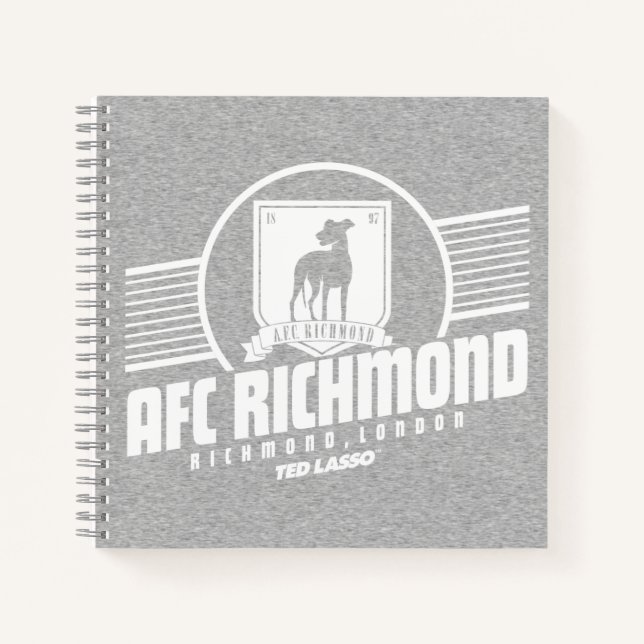 Ted Lasso | AFC Richmond Athletic Stripe Graphic Notebook (Front)