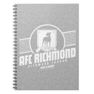 Ted Lasso AFC Richmond Athletic Stripe Graphic Notebook