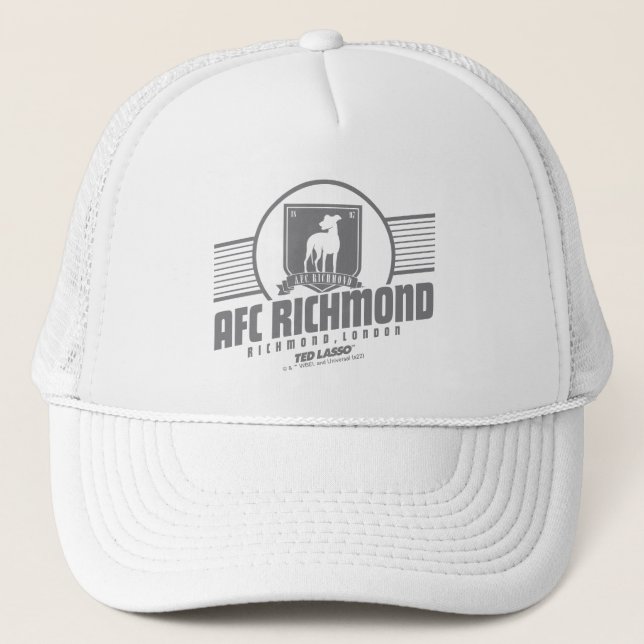 Ted Lasso | AFC Richmond Athletic Stripe Graphic Trucker Hat (Front)