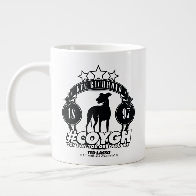 Ted Lasso | AFC Richmond #COYGH Large Coffee Mug (Left)