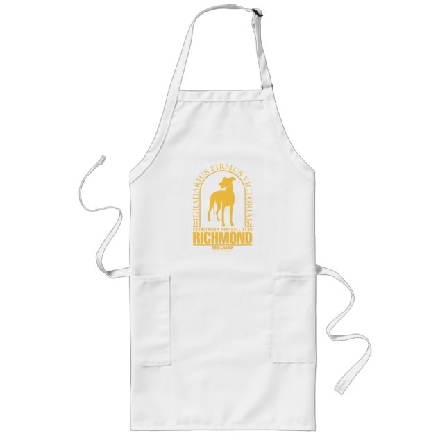 Ted Lasso | AFC Richmond Gold Arched Logo Long Apron (Front)