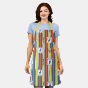 Ted Lasso   AFC Richmond Logo Stripe Pattern Apron