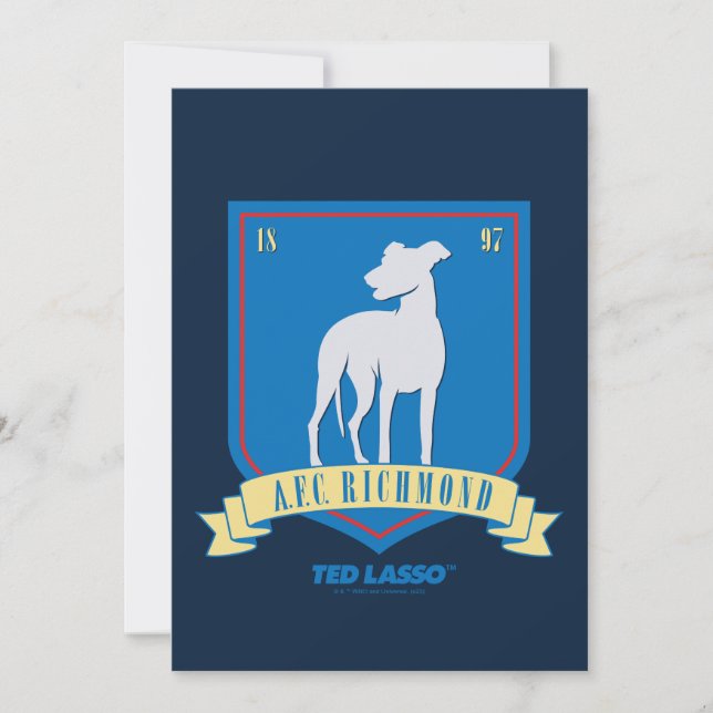 Ted Lasso | AFC Richmond Team Logo Card (Front)