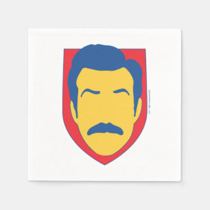 Ted Lasso Badge Napkin