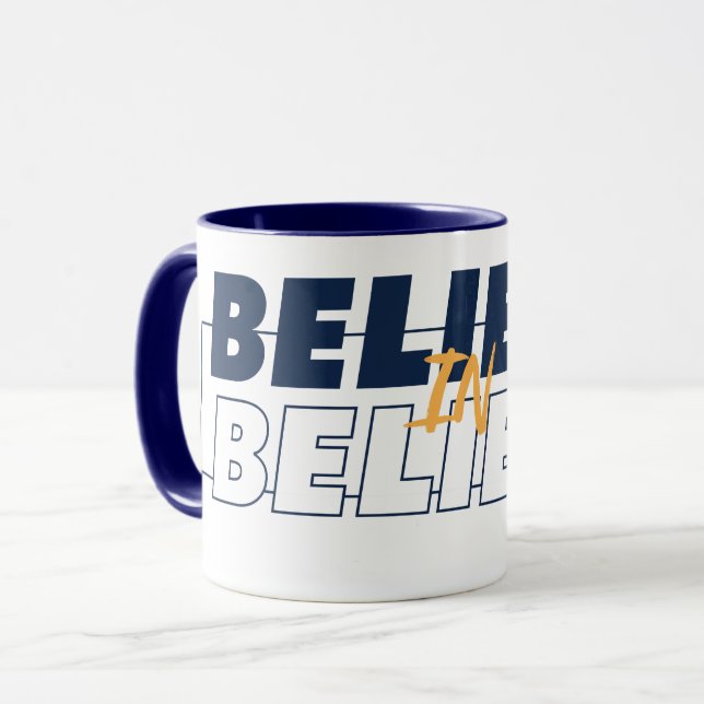 Ted Lasso | Believe in Believe Mug (Front Left)