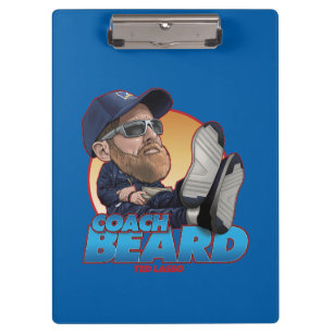 Ted Lasso Coach Beard Bobblehead Clipboard