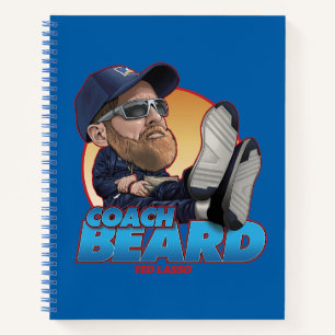 Ted Lasso Coach Beard Bobblehead Notebook