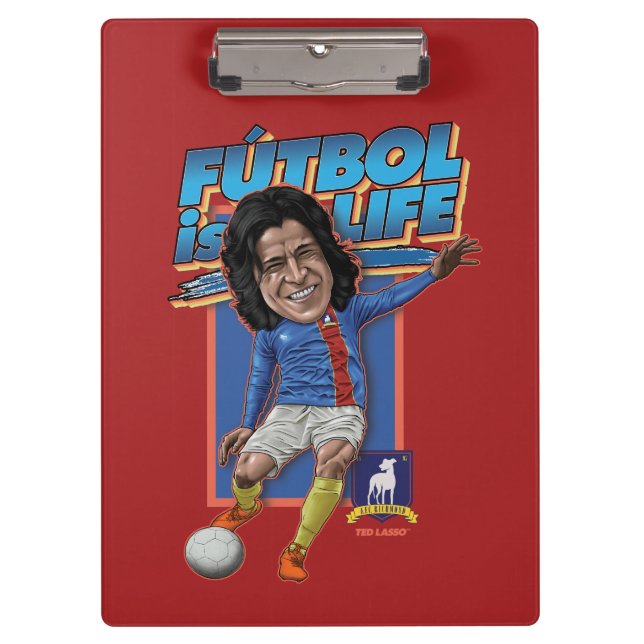 Ted Lasso | Dani Rojas Bobblehad Clipboard (Front)