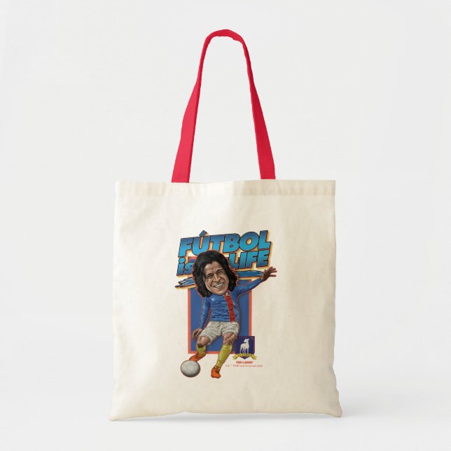 Ted Lasso | Dani Rojas Bobblehad Tote Bag (Front)