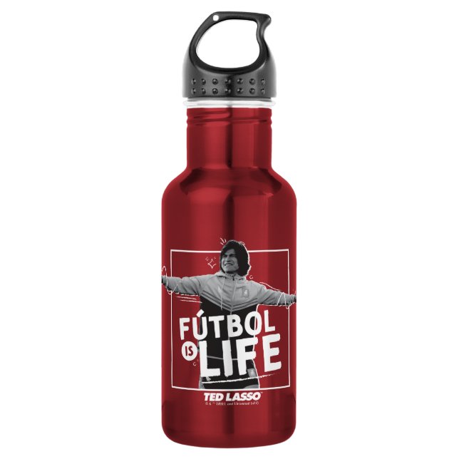 Ted Lasso | Dani Rojas Fútbol is Life 532 Ml Water Bottle (Front)