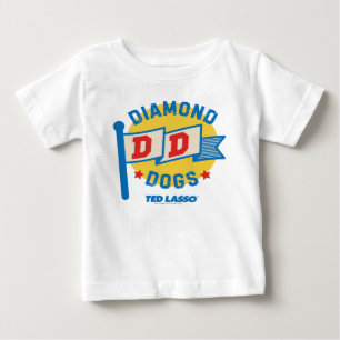Ted Lasso   Diamond Dogs Pennant Graphic Baby T-Shirt