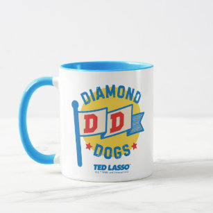 Ted Lasso   Diamond Dogs Pennant Graphic Mug