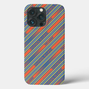 Ted Lasso   Fútbol is Life Stripe Pattern iPhone 13 Pro Case