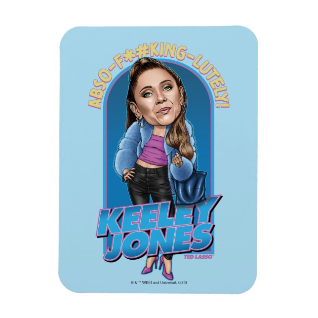 Ted Lasso | Keeley Jones Bobblehead Magnet (Vertical)
