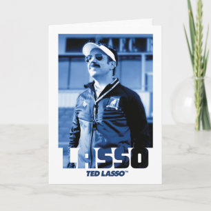 Ted Lasso   Lasso Photo Portrait Graphic Card