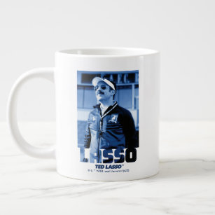 Ted Lasso   Lasso Photo Portrait Graphic Large Coffee Mug