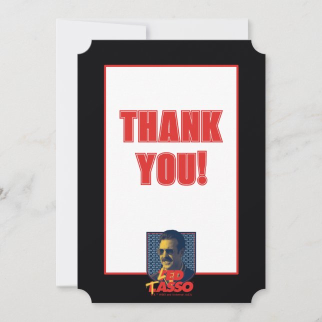 Ted Lasso | Led Tasso Badge Card (Front)