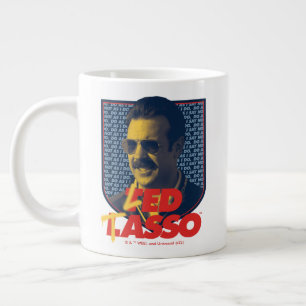 Ted Lasso Led Tasso Badge Large Coffee Mug