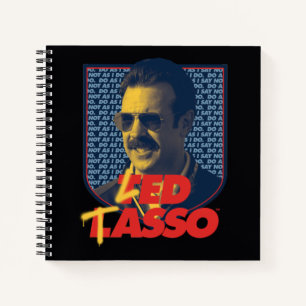 Ted Lasso   Led Tasso Badge Notebook