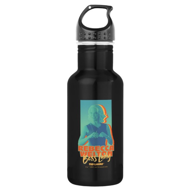 Ted Lasso | Rebecca Welton Boss Lady Graphic 532 Ml Water Bottle (Front)