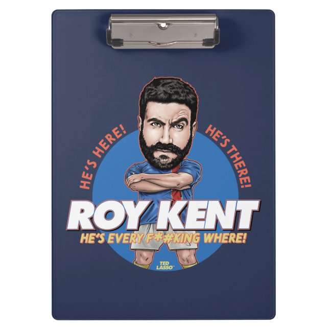 Ted Lasso | Roy Kent Bobblehead Clipboard (Front)