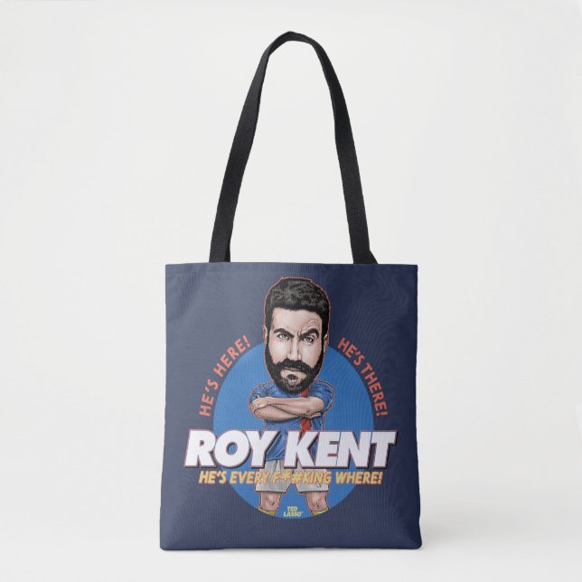 Ted Lasso | Roy Kent Bobblehead Tote Bag (Front)