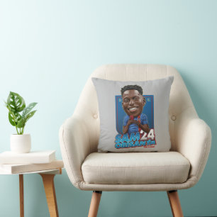 Ted Lasso Sam Obisanya Bobblehead Cushion