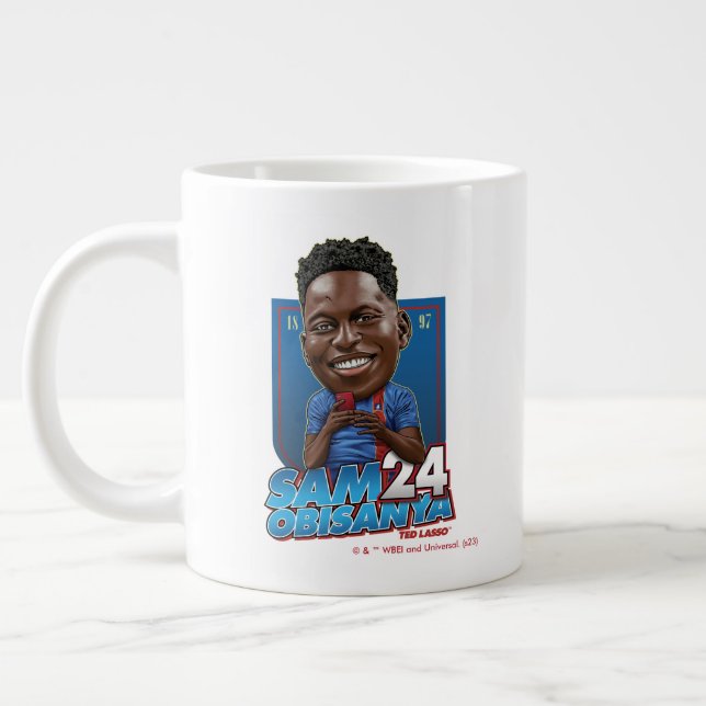 Ted Lasso | Sam Obisanya Bobblehead Large Coffee Mug (Left)