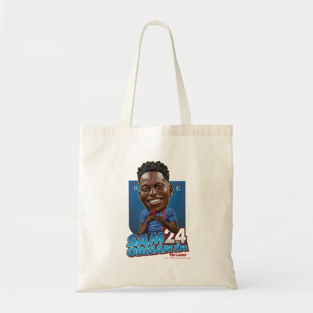 Ted Lasso | Sam Obisanya Bobblehead Tote Bag (Front)