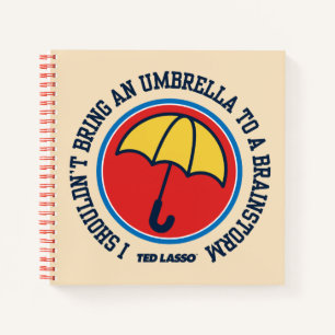 Ted Lasso Shouldn't Bring Umbrella To Brainstorm Notebook