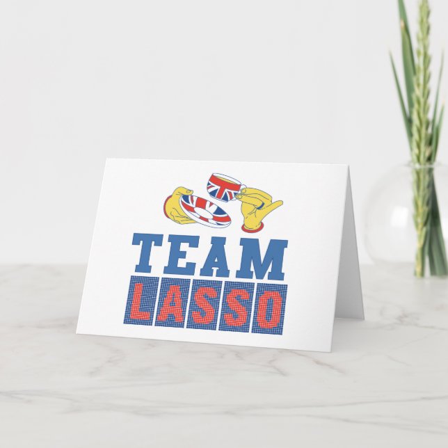 Ted Lasso | Team Lasso Card (Front)