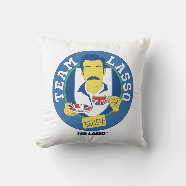 Ted Lasso | Team Lasso Tea Iconic Avatar Cushion (Front)