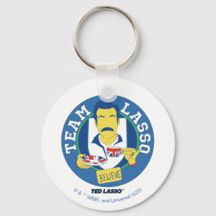 Ted Lasso   Team Lasso Tea Iconic Avatar Key Ring