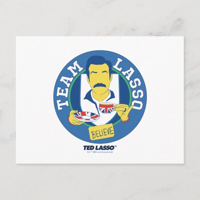 Ted Lasso | Team Lasso Tea Iconic Avatar Postcard (Front)