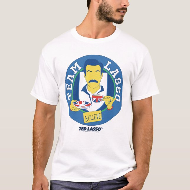 Ted Lasso | Team Lasso Tea Iconic Avatar T-Shirt (Front)
