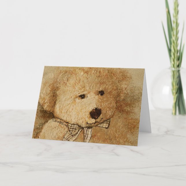 Teddie Bear Card (Front)