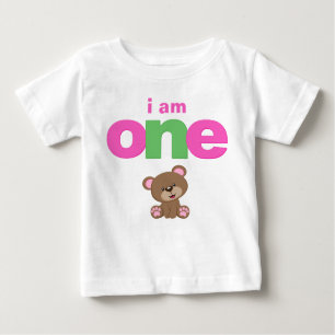 Teddy Bear 1st Birthday T-shirt Toddler Baby Kid