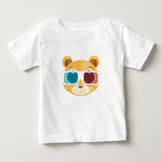 Teddy Bear - 3D   Baby T-Shirt (Front)