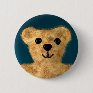 Teddy Bear 6 Cm Round Badge