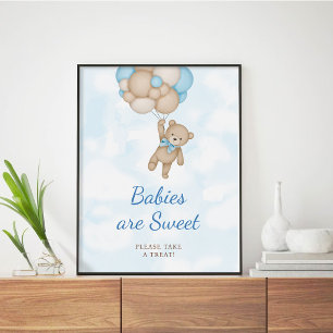 Teddy Bear Babies are Sweet Poster