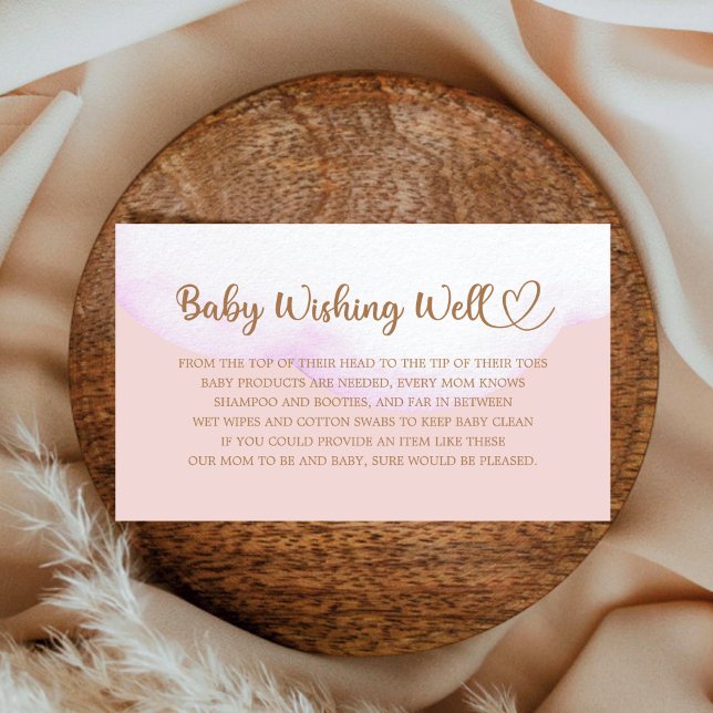 Teddy Bear, Baby Bear, Baby Shower, Wishing Well, Enclosure Card (Creator Uploaded)