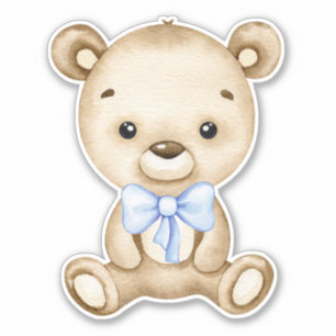 Teddy Bear Baby Bear Cute Animal Sticker