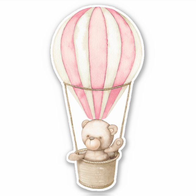 Teddy Bear Baby Bear Cute Animal  Sticker (Front)