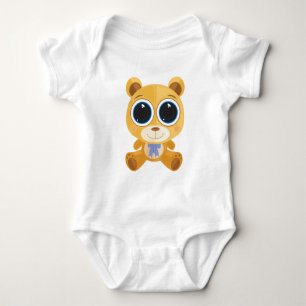 Teddy Bear Baby Bodysuit