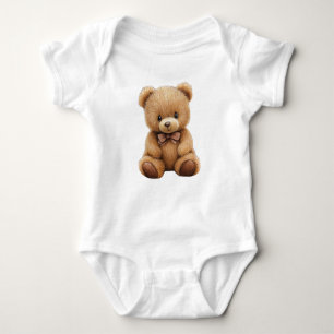 Teddy Bear Baby Bodysuit